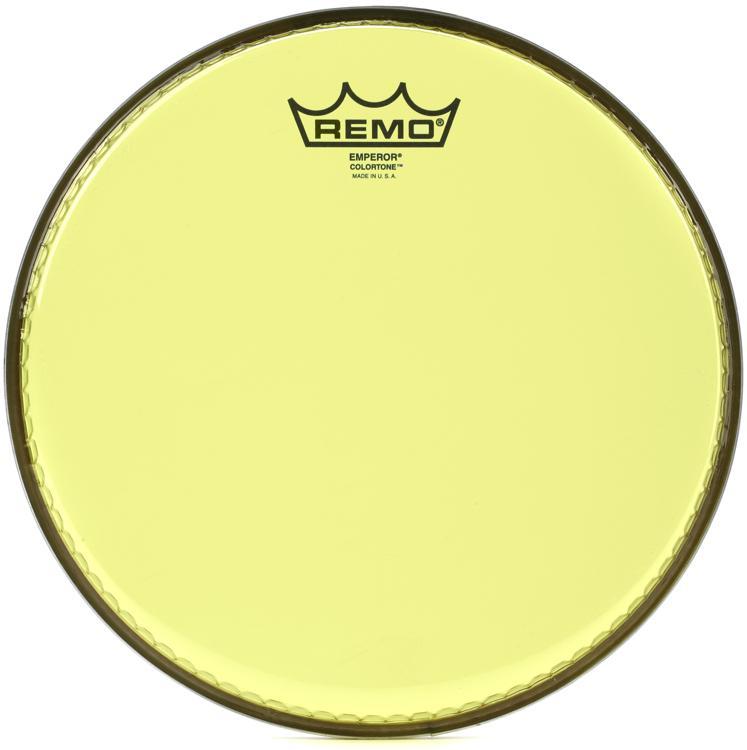 Remo Emperor Colortone Yellow 14 Inch at Five Star Music 102 Maroondah Highway Ringwood Melbourne Music Guitar Store.