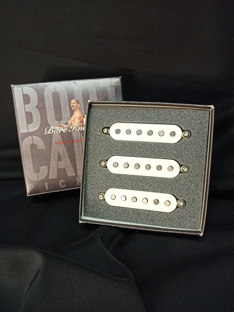 Bare Knuckle Boot Camp "Old Guard" Single Coil Strat Pickup Set - White