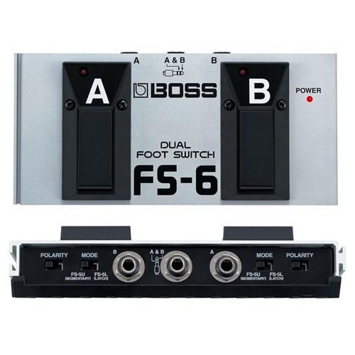 Bos FS-6 Dual Footswitch at Five Star Music 102 Maroondah Highway Ringwood Melbourne Music Guitar Store.