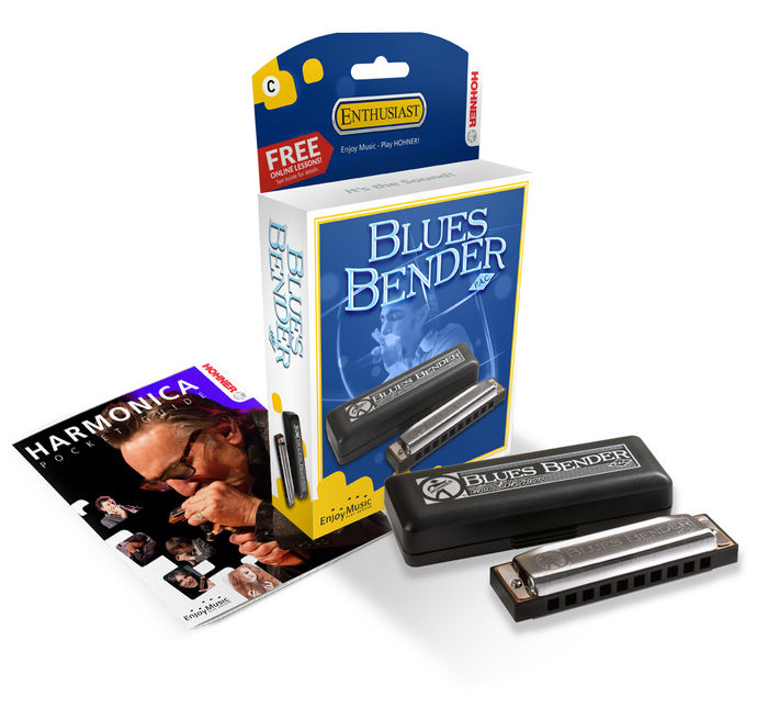 Hohner Blues Bender Harmonica in A