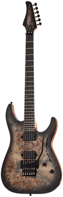 Schecter C-6 Pro FR - Charcoal Burst