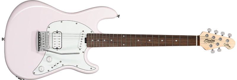 Sterling by Music Man Cutlass CTSS30HS Short Scale in Shell Pink