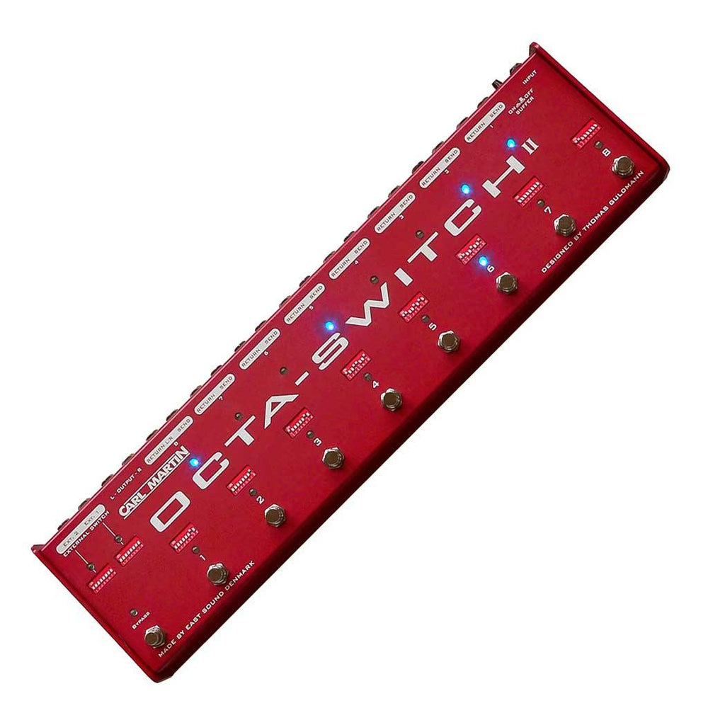 Carl Martin Octa-Switch MK II 相応しく ラインセレクター Carl Martin Octa-Switch MK II 相応しく ラインセレクター