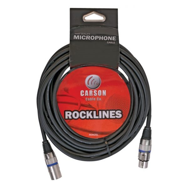 Carsons Rockline XLR to XLR cable (50ft)