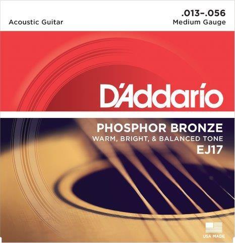 Daddario Acoustic Guitar String Set 13/56.
