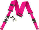 Dimarzio Cliplock Strap Neon Pink at Five Star Music 102 Maroondah Highway Ringwood Melbourne Music Guitar Store.