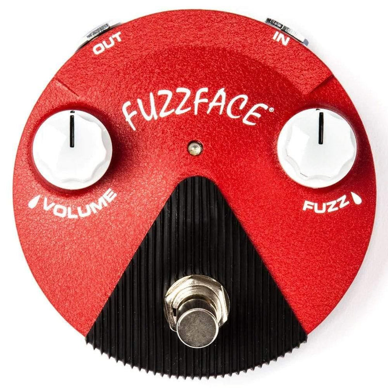 Dunlop FFM6 Jimi Hendrix Band of Gypsys Fuzz Face Mini Distortion (Red) at Five Star Music 102 Maroondah Highway Ringwood Melbourne Music Guitar Store.