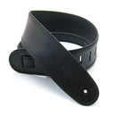 2.5 Inch Rolled Edge Garment Strap Black/Black.