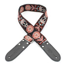 DSL Jacquard Webbing Strap 2 Inch Fair-Red.