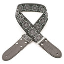 DSL Jacquard Webbing Strap 2 Inch Fil White.