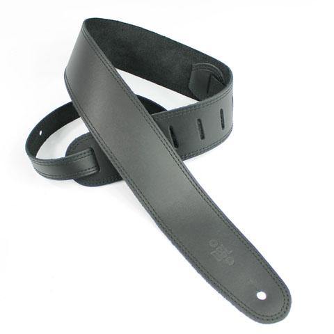 DSL SGE Classic Guitar Strap (Black with Black Stitching, 2.5") at Five Star Music 102 Maroondah Highway Ringwood Melbourne Music Guitar Store.