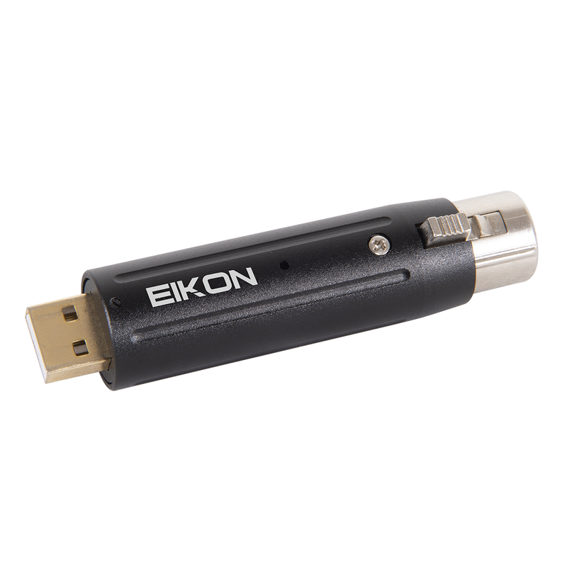 Eikon EKUSBX1 Universal USB – XLR Microphone Adaptor Audio Interface