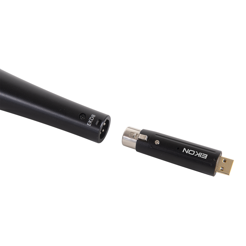 Eikon EKUSBX1 Universal USB – XLR Microphone Adaptor Audio Interface