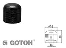 Gotoh GP8254B Control Knob Black at Five Star Music 102 Maroondah Highway Ringwood Melbourne Music Guitar Store.