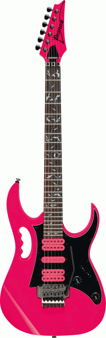 Ibanez JEMJR SP Steve Vai Signature Guitar - Pink