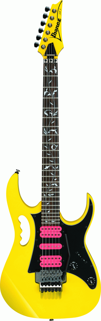 Ibanez JEMJR SP Steve Vai Signature Guitar - Yellow