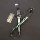 DSL 25UK Poly Plaid Blue Ukulele strap at Five Star Music 102 Maroondah Highway Ringwood Melbourne Music Guitar Store.