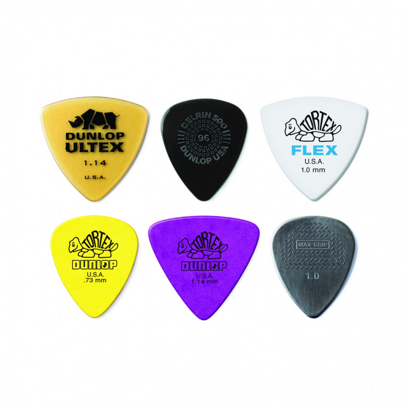 Dunlop JPVP117 Bass Pick Variety Pack (Pack of 6)