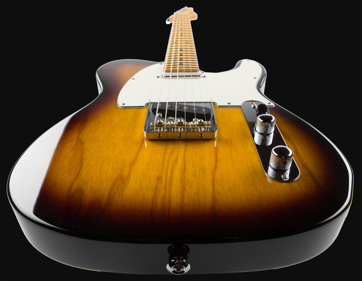 Suhr Classic T, 2 Tone Tobacco Burst, Swamp Ash, Maple fingerboard