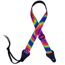 Ukelele Jacquard Strap - Multicoloured Tie Dye.