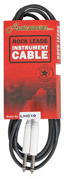 AMS LHS10 010 Ft Guitar Cable Black