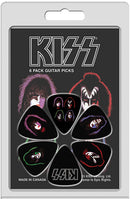 "KISS" Licensed Guitar Picks (6-Pack)