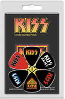 "KISS" Licensed Guitar Picks (6-Pack)