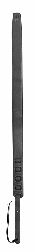 Garment Leather Guitar Strap - Black