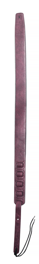 Garment Leather Guitar Strap - Burgundy
