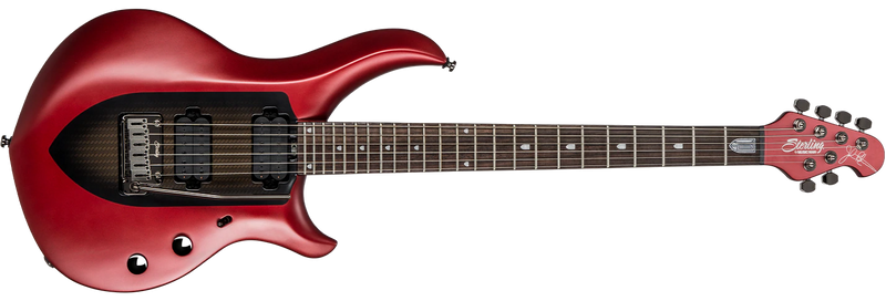 Sterling by Music Man MAJ100-ICR John Petrucci Signature Series Majesty Electric Guitar - Iced Crimson Red
