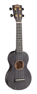 Mahalo Slimline Soprano Ukulele - Transparent Black