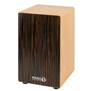 Mano Percussion Ebony Veneer Cajon with Bag at Five Star Music 102 Maroondah Highway Ringwood Melbourne Music Guitar Store.