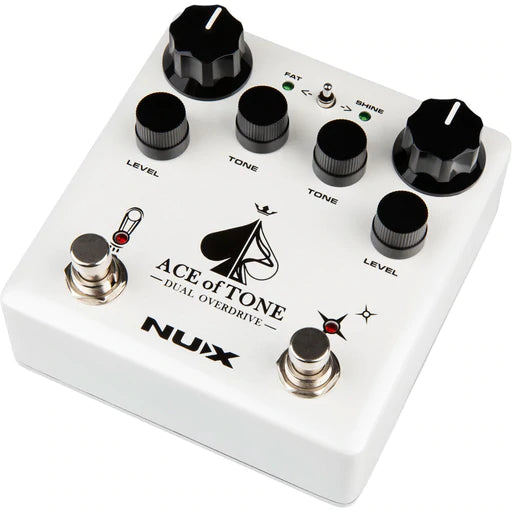 NUX Ace Of Tone Dual Channel Overdrive Pedal