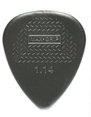 1 x Jim Dunlop 1.14mm Nylon Max Grip Pick (114MAX) at Five Star Music 102 Maroondah Highway Ringwood Melbourne Music Guitar Store.