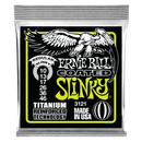 Ernie Ball Regular Slinky Coated Titanium RPS Electric Guitar Strings, 10-46 Gauge.