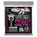 Ernie Ball Super Slinky Coated Titanium RPS Electric Guitar Strings - 9-42 Gauge.