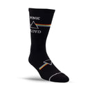 PINK FLOYD "Dark Side of the Moon" Large Crew Socks in Black (1-Pair)