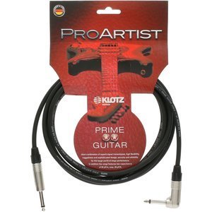 Klotz Proartist 3m Prime Guitar Cable Jack/Right Angle