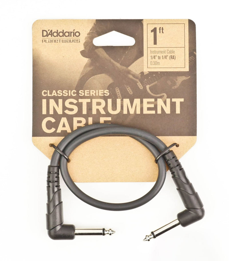 D'Addario Planet Waves PW-CGTPRA-01 Classic Series Patch Cable - 1ft