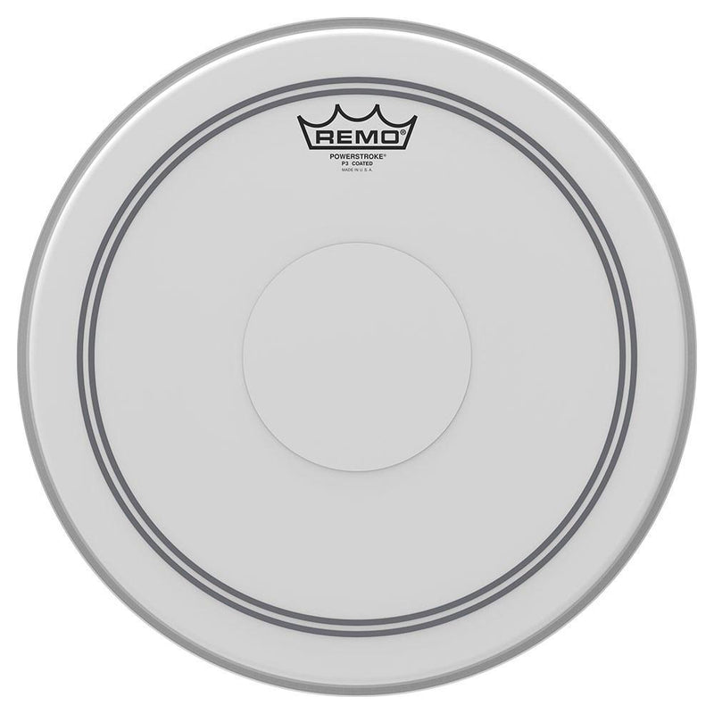 Remo Powerstroke 3 14 Inch Drum Head Coated Batter Top Dot at Five Star Music 102 Maroondah Highway Ringwood Melbourne Music Guitar Store.