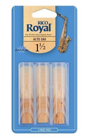 Rico Royal RJB0315 Alto Saxophone Reeds 1.5 Strength In 3-Reeds Pack at Five Star Music 102 Maroondah Highway Ringwood Melbourne Music Guitar Store.