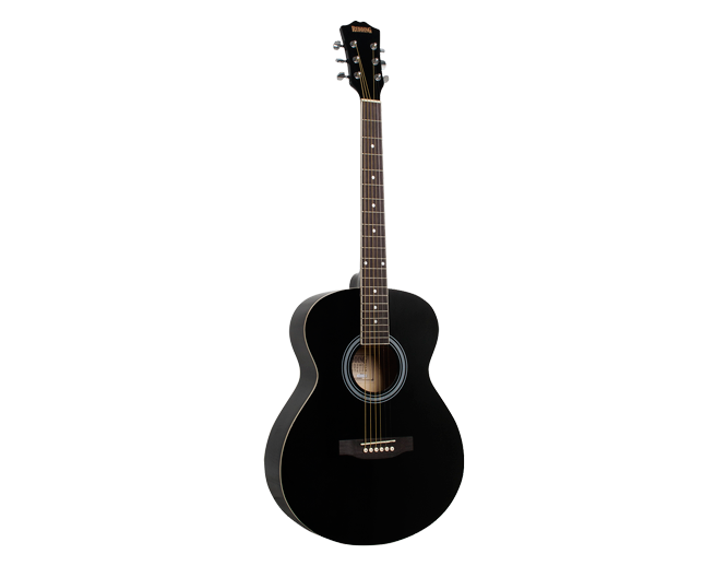Redding RGC51 Grand Concert Size Acoustic Guitar In Black