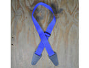 Guitar Strap Nylon Webbing Blue W/O Loops.