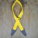 Guitar Strap Nylon Webbing Yellow.