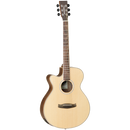 Tanglewood TDBTSFCEBWLH Discovery Exotic SFCE Black Walnut Left Hand.