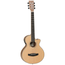 Tanglewood TDBTTCEBW Discovery Exotic Traveller C/E Black Walnut.