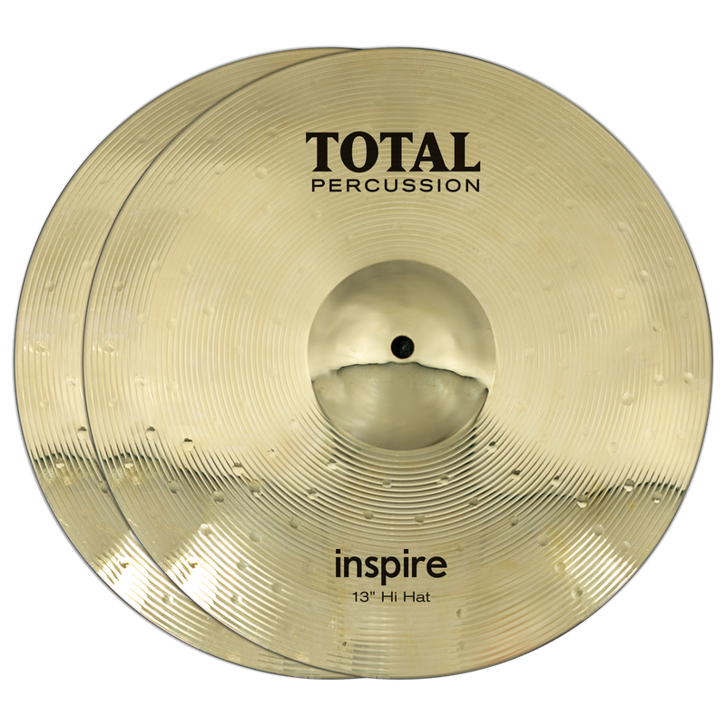 Total Percussion Inspire Hi-Hat Pair 13"