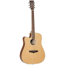 Tanglewood TW10LH Winterleaf Dreadnought C/E Acoustic Left.