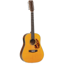 Tanglewood 40-12SDANE Sundance Historic Sloped Shoulder Dreadnought 12-String Guitar with Case