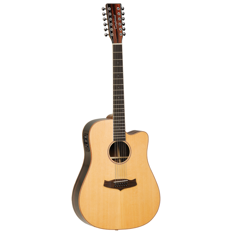 Tanglewood TWJDCE-12 Java Dreadnought 12-String C/E Acoustic Guitar.